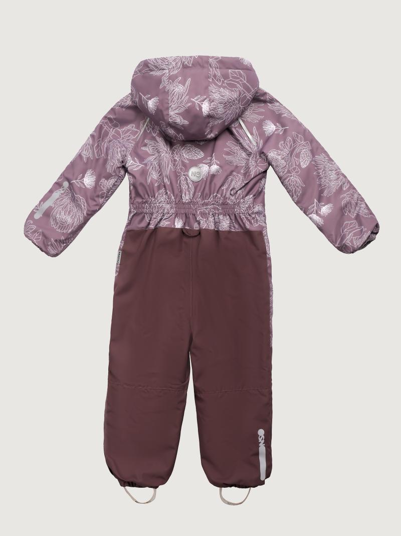 картинка Комбинезон утеплённый для девочки NIKASTYLE 8м1825 Какао шоколад от магазина детских товаров ALiSa