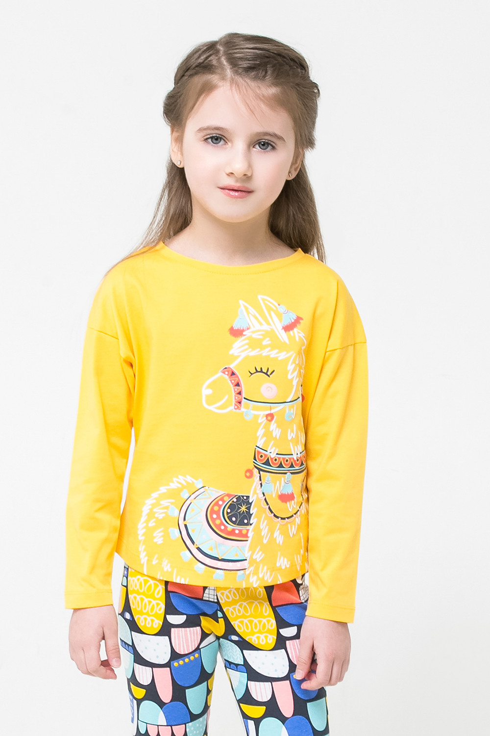 картинка Джемпер для девочки Crockid К 301129 желтый к1254 от магазина детских товаров ALiSa