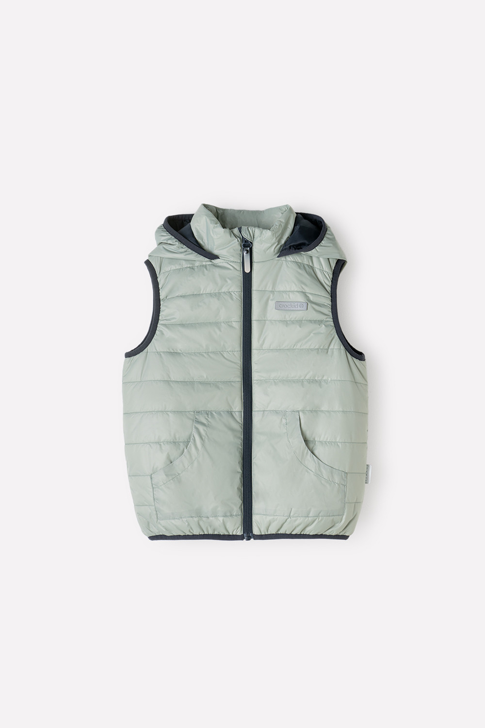 картинка Жилет демисезонный Crockid ВК 35009/9 ГР от магазина детских товаров ALiSa