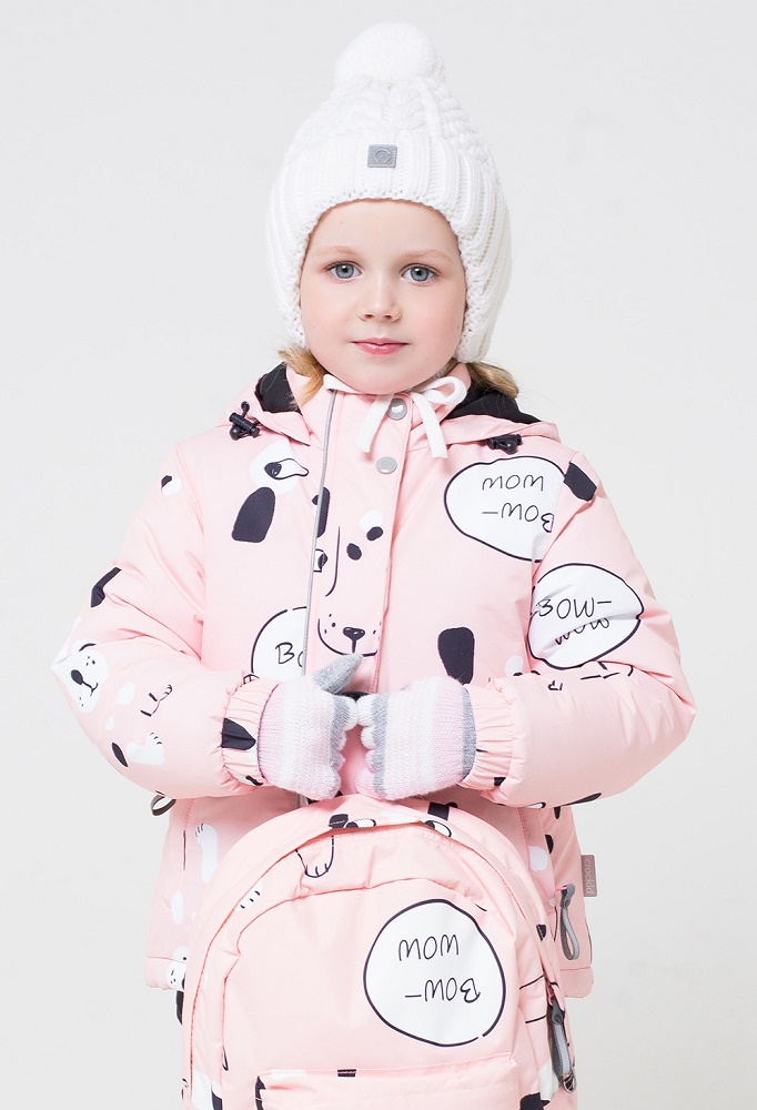 картинка Куртка зимняя для девочки Crockid ВК 20063/н/1 ГР от магазина детских товаров ALiSa