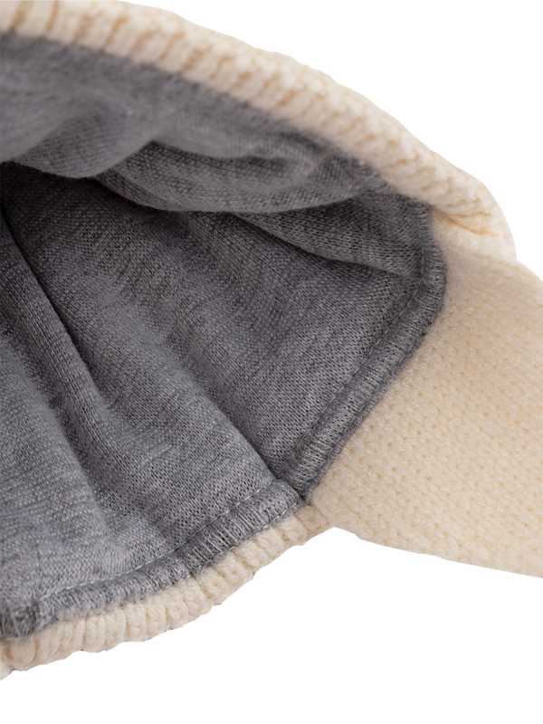 картинка Комплект шапка манишка для девочки NIKASTYLE 12з16024 Молоко от магазина детских товаров ALiSa