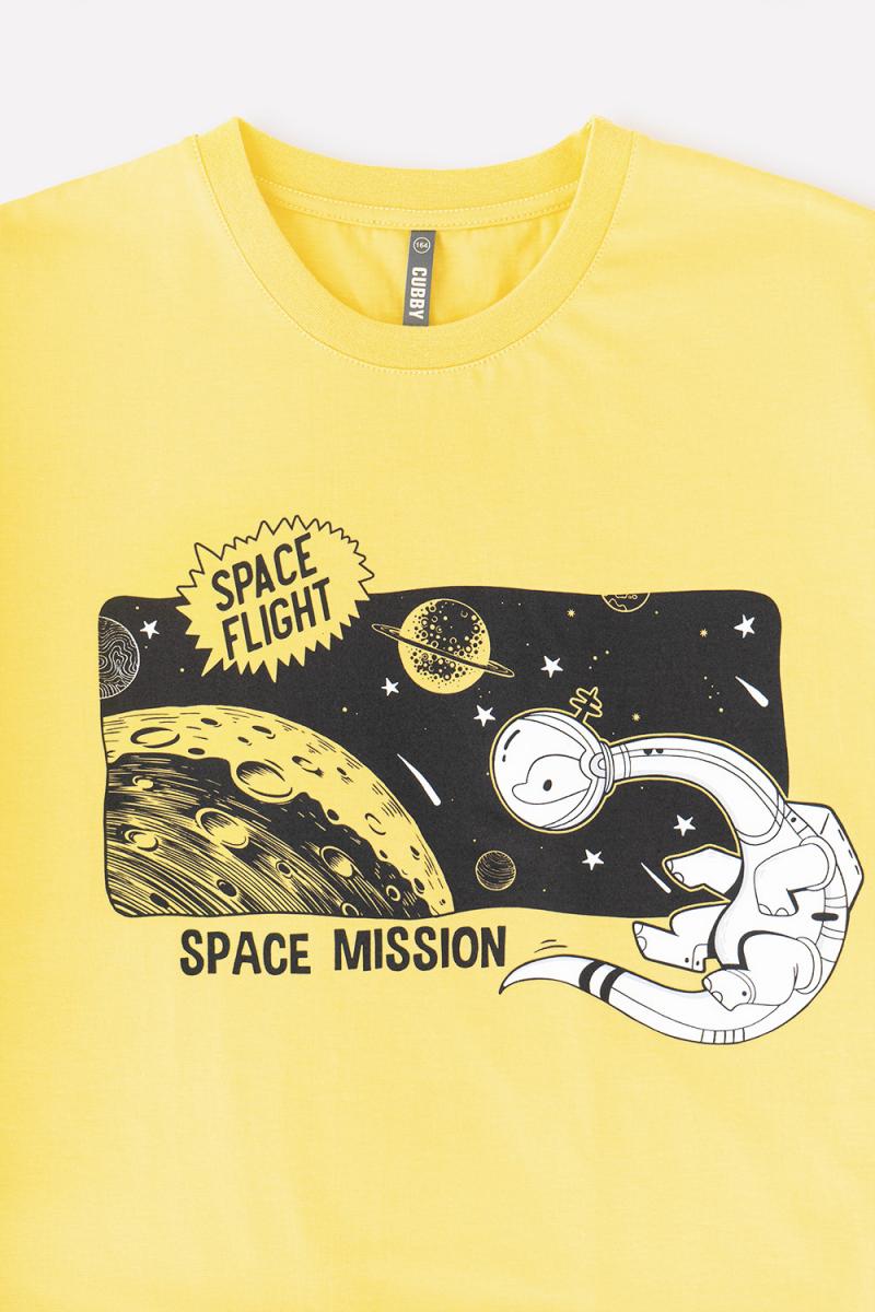 картинка Футболка для мальчика КБ 301788 сочный лимон к68 от магазина детских товаров ALiSa