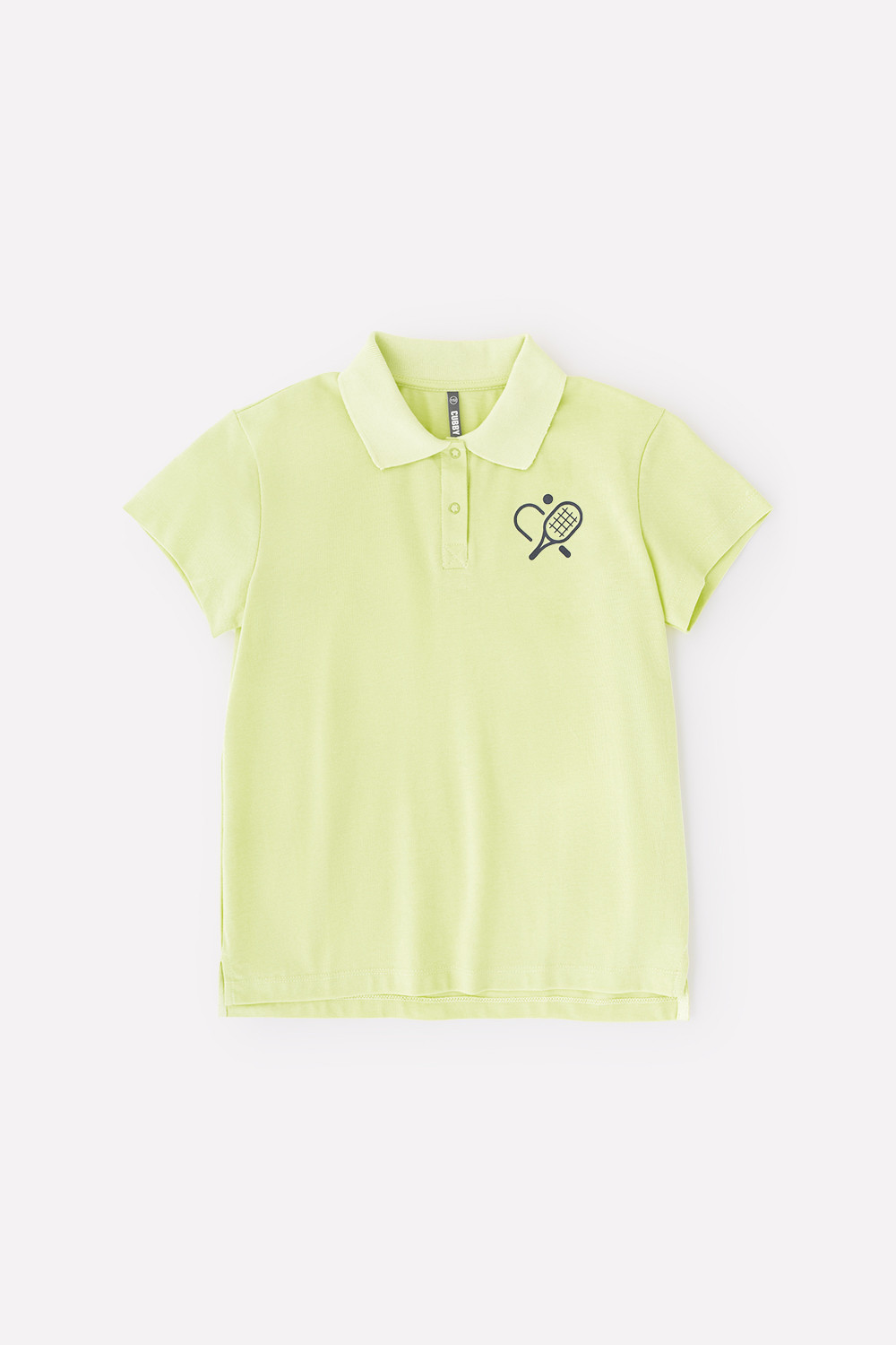 картинка Джемпер-поло для девочки КБ 301831 солнечный лайм к75 от магазина детских товаров ALiSa