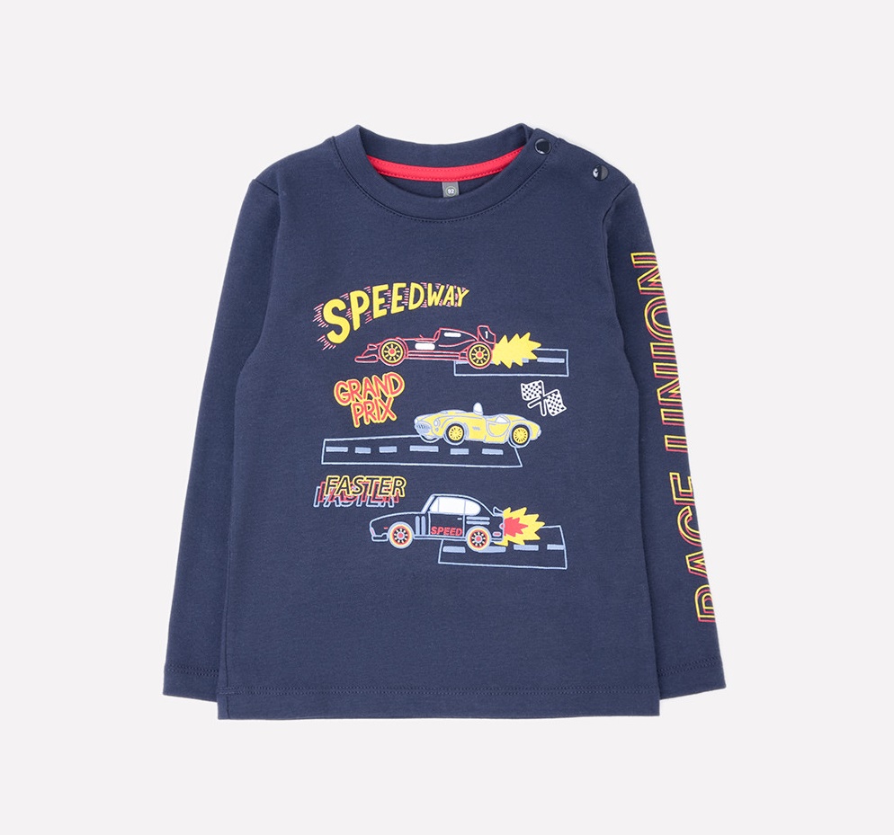 картинка Джемпер для мальчика Crockid КР 301040 индиго к254 от магазина детских товаров ALiSa