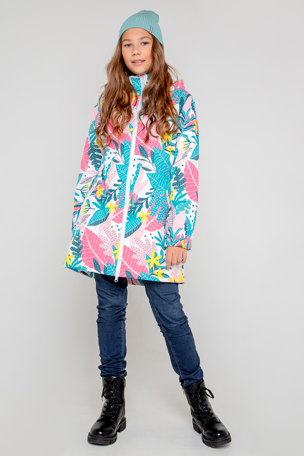 картинка Пальто утепленное для девочки Crockid ВКБ 32132/н/2 ГР от магазина детских товаров ALiSa