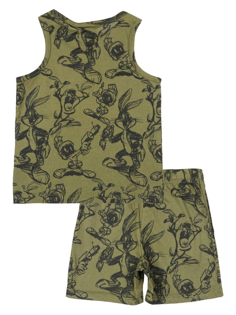 картинка Пижама для мальчика PL 12432006 Черный, хаки от магазина детских товаров ALiSa