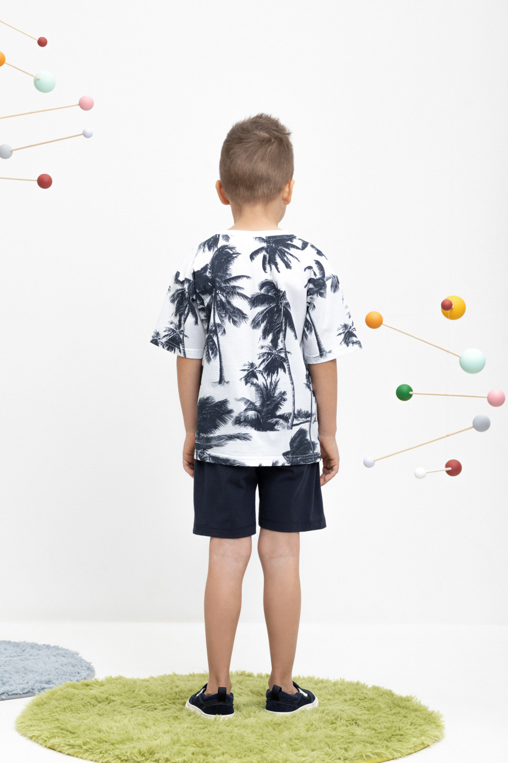 картинка Шорты для мальчика Crockid КР 400610 индиго к450 от магазина детских товаров ALiSa