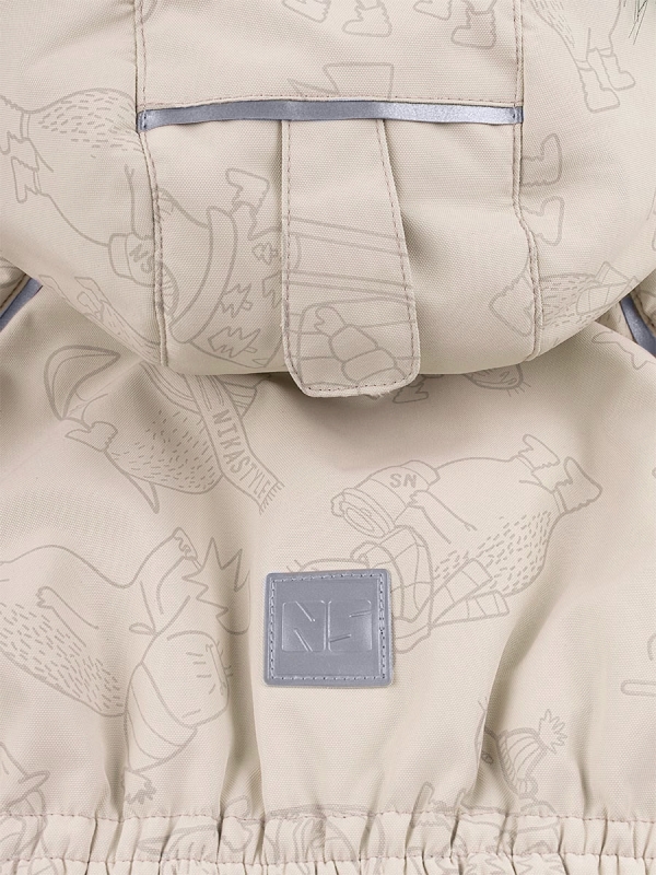 картинка Комбинезон зимний для девочки NIKASTYLE 8з2024 з24 Беж серый от магазина детских товаров ALiSa