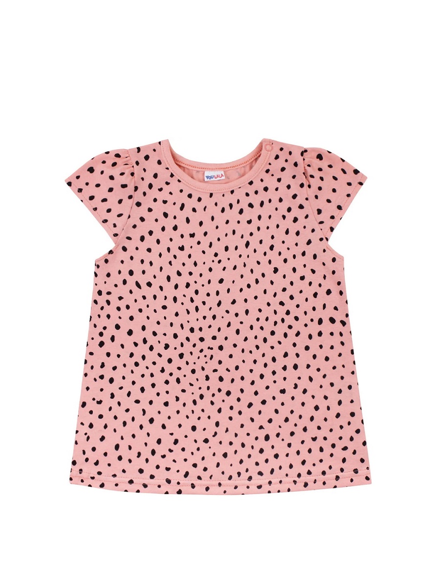 картинка Футболка для девочки Youlala 0967101503 Коралловый от магазина детских товаров ALiSa