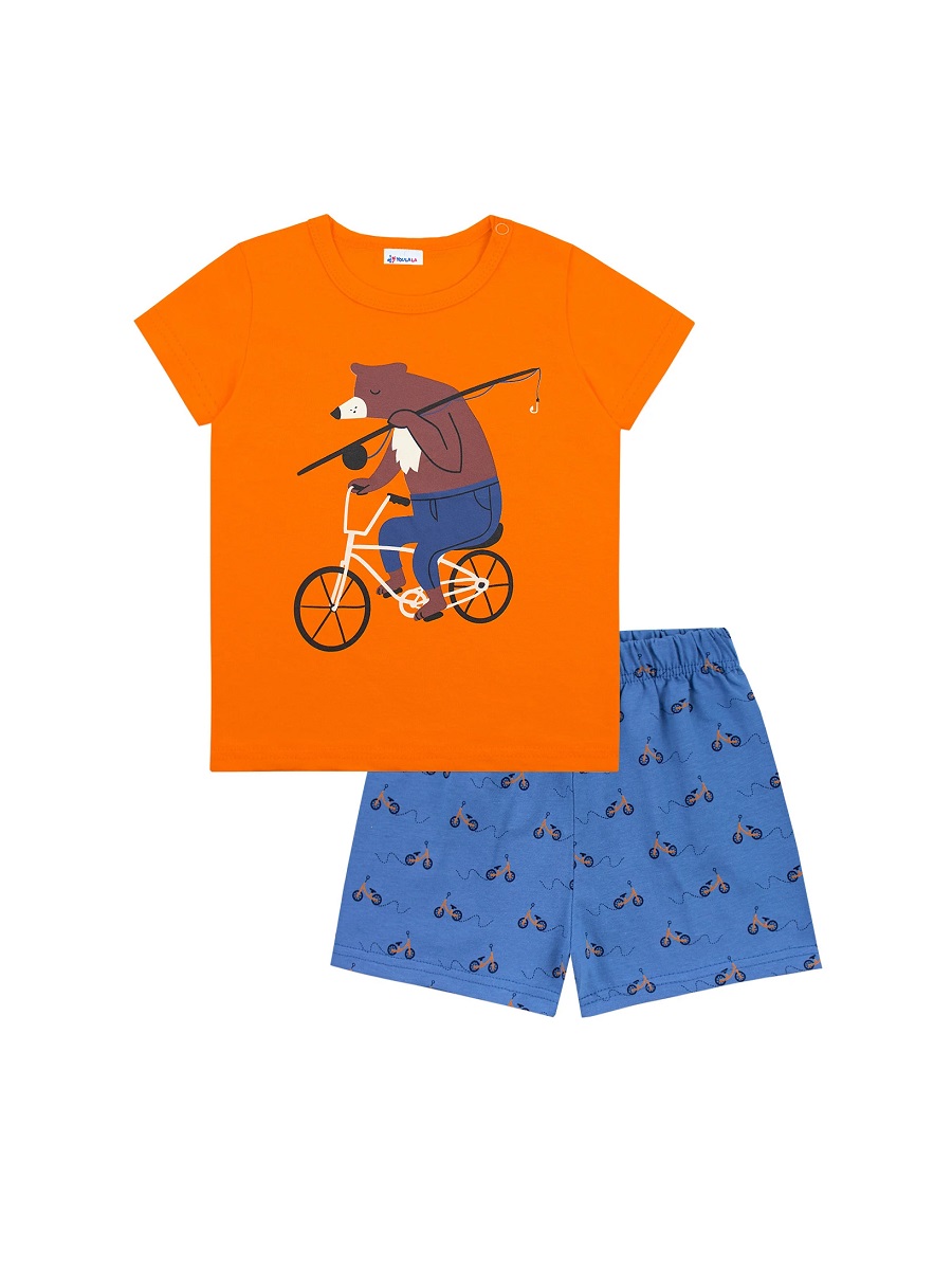 картинка Комплект для мальчика Youlala YLA 7941100111 Оранжевый от магазина детских товаров ALiSa