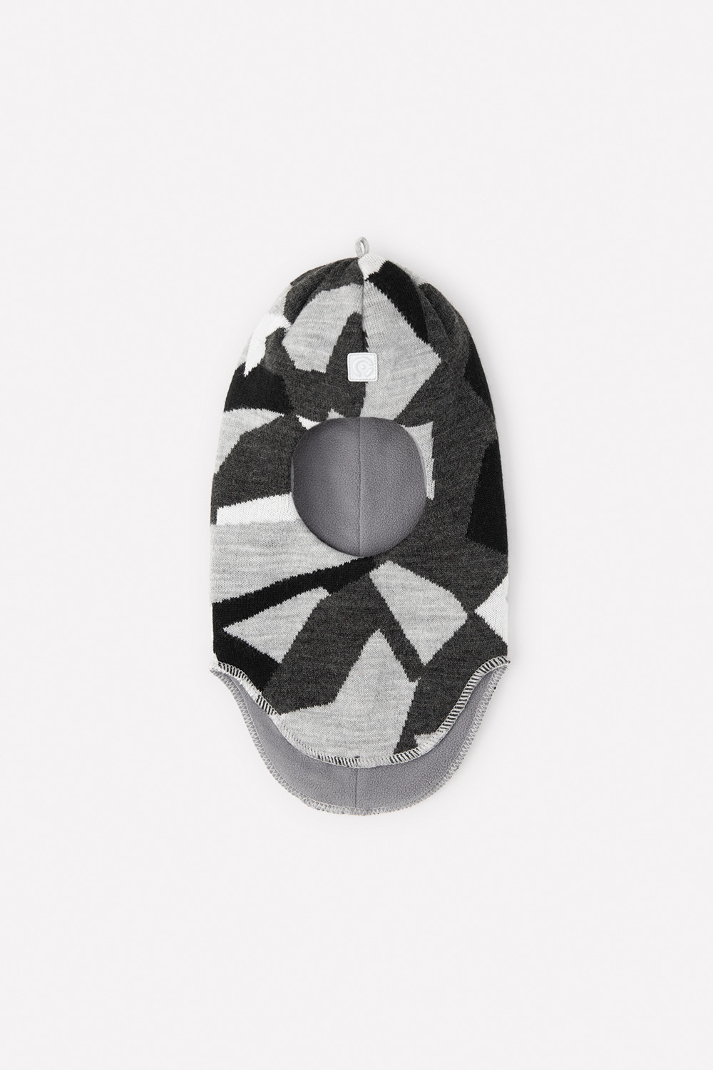 картинка Шапка-шлем для мальчика Crockid КВ 20233/ш серый от магазина детских товаров ALiSa