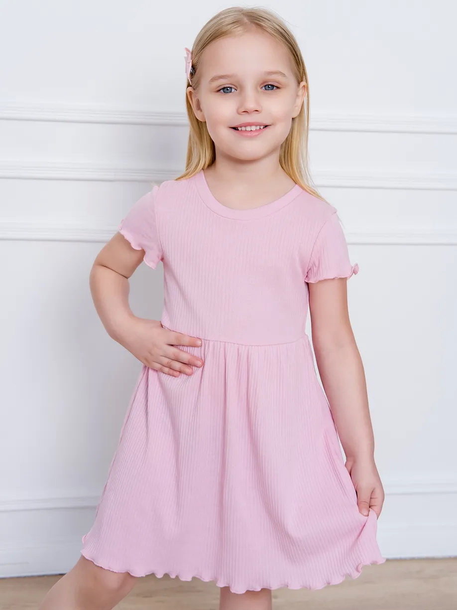 картинка Платье для девочки Youlala 1674700102 Розовый от магазина детских товаров ALiSa