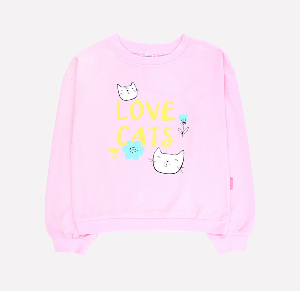 картинка Джемпер для девочки Crockid К 301123 розовое облако от магазина детских товаров ALiSa