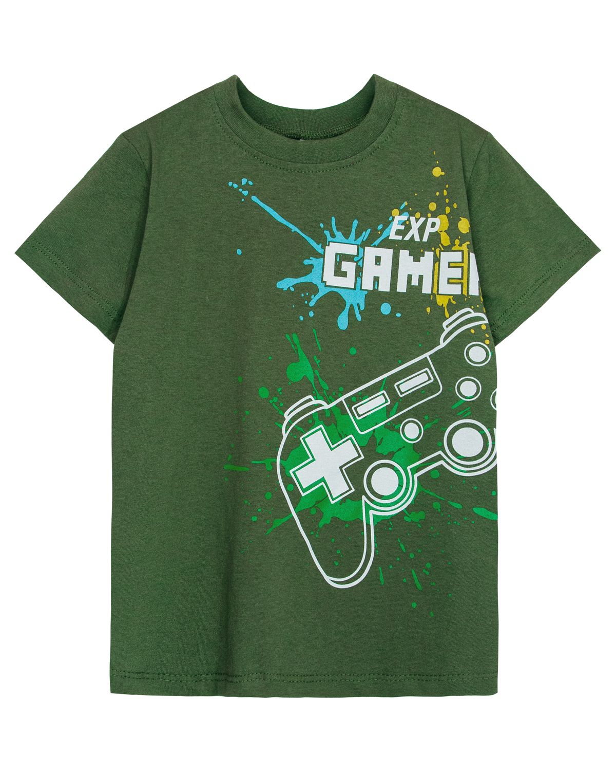 картинка Футболка для мальчика Let's go LG 52317 хаки от магазина детских товаров ALiSa