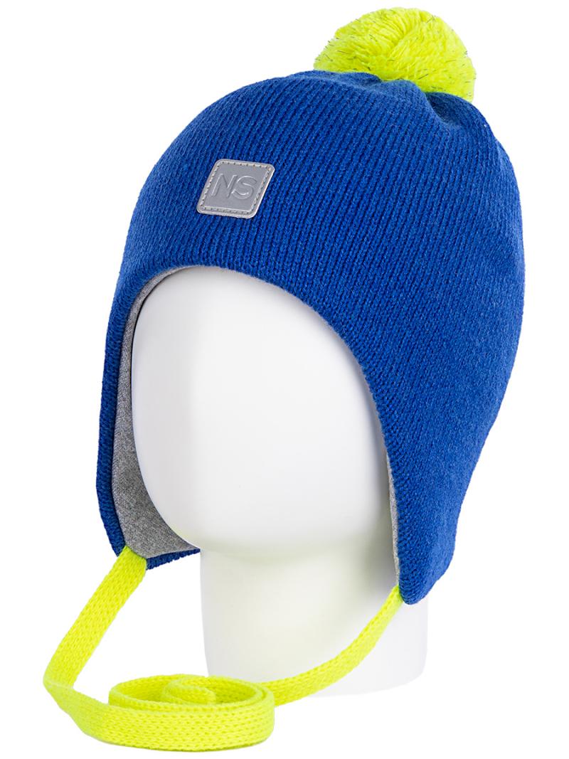 картинка Шапка утепленная для мальчика NIKASTYLE 11з13123 ультрамарин от магазина детских товаров ALiSa