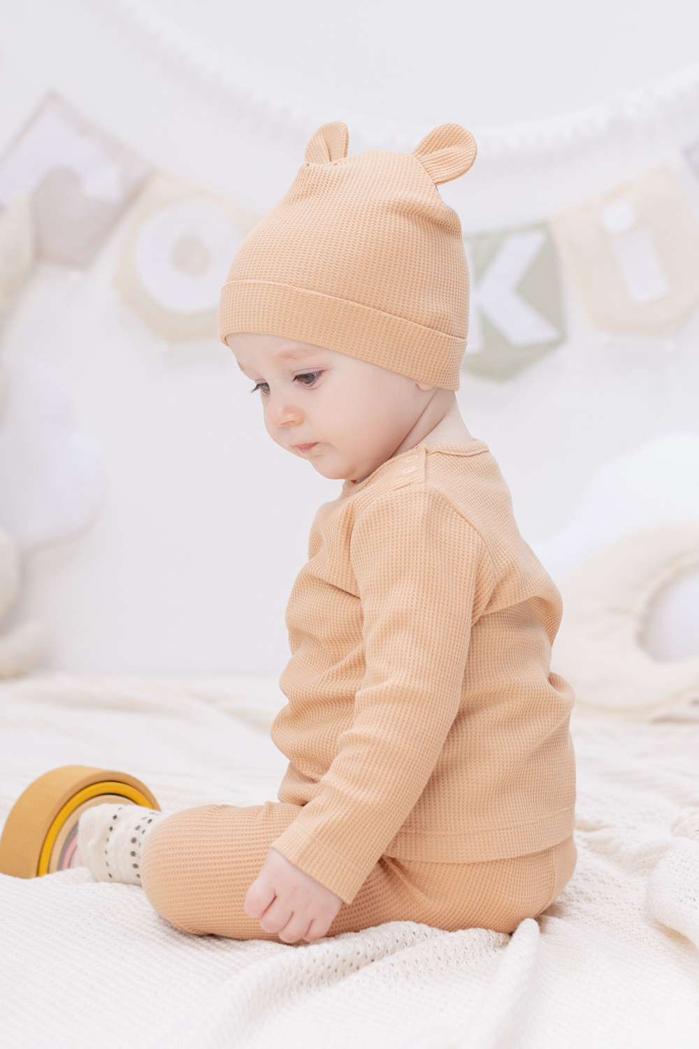 картинка Брюки детские Crockid К 400561 итальянский песок от магазина детских товаров ALiSa