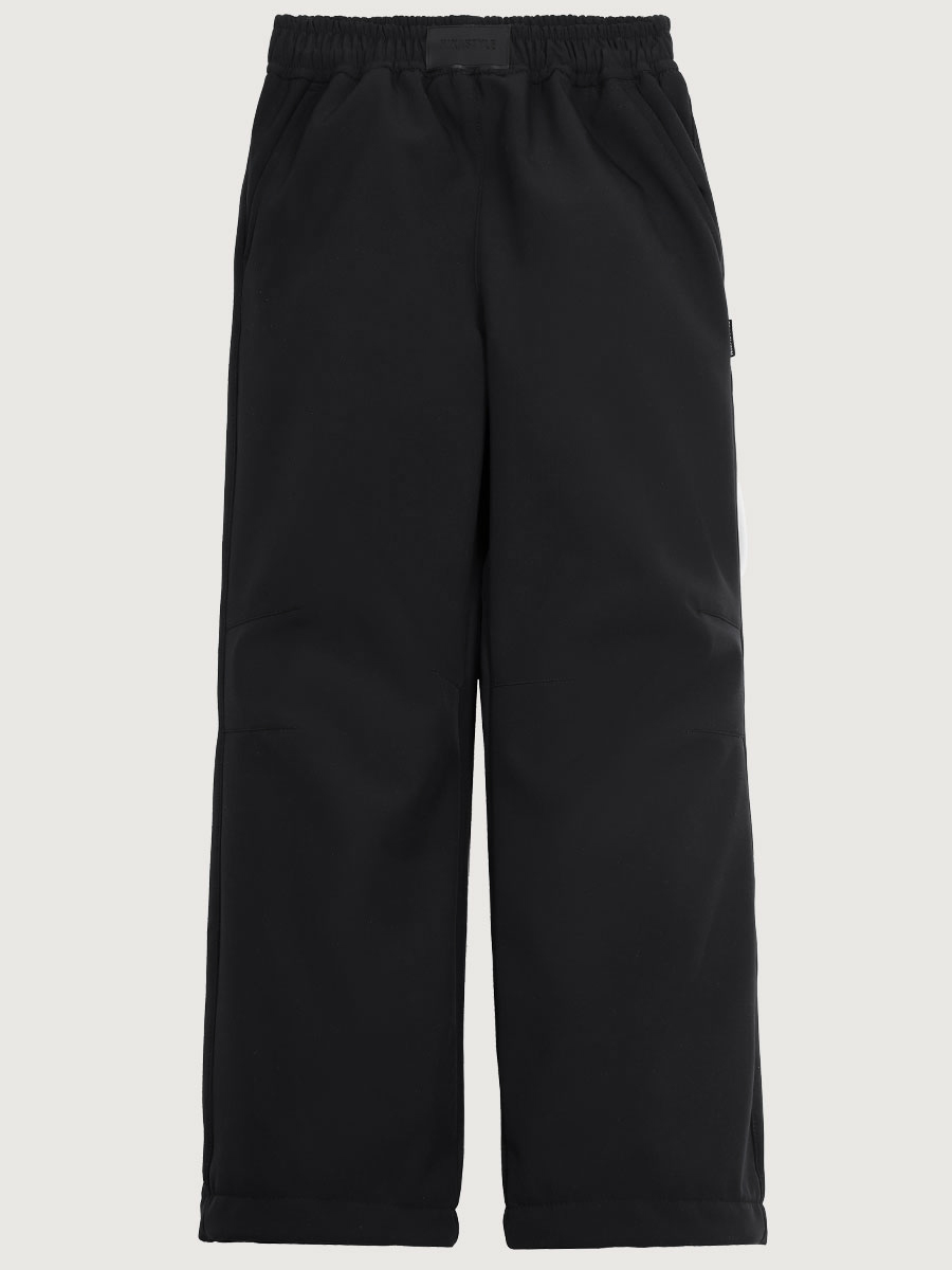 картинка Брюки Софтшел NIKASTYLE 2л19125 Черный от магазина детских товаров ALiSa