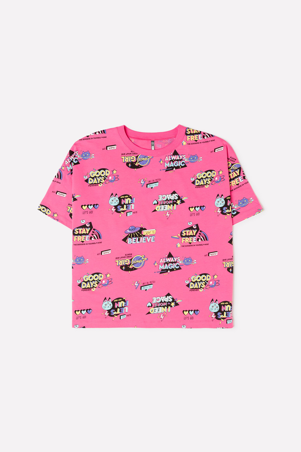 картинка Футболка для девочки КБ 301517 клюква к53 от магазина детских товаров ALiSa