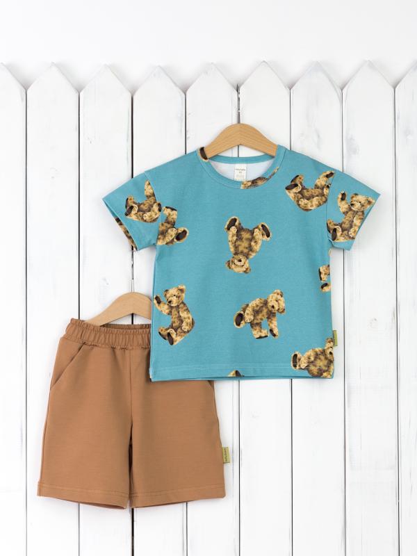 картинка Комплект для мальчика Baby Boom КД464/1-К Тедди загар от магазина детских товаров ALiSa