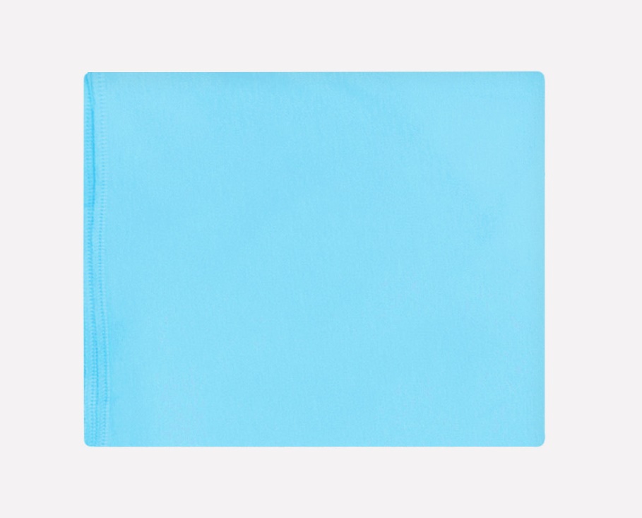 картинка Пеленка детская Crockid К 8512 бирюзово-голубой от магазина детских товаров ALiSa