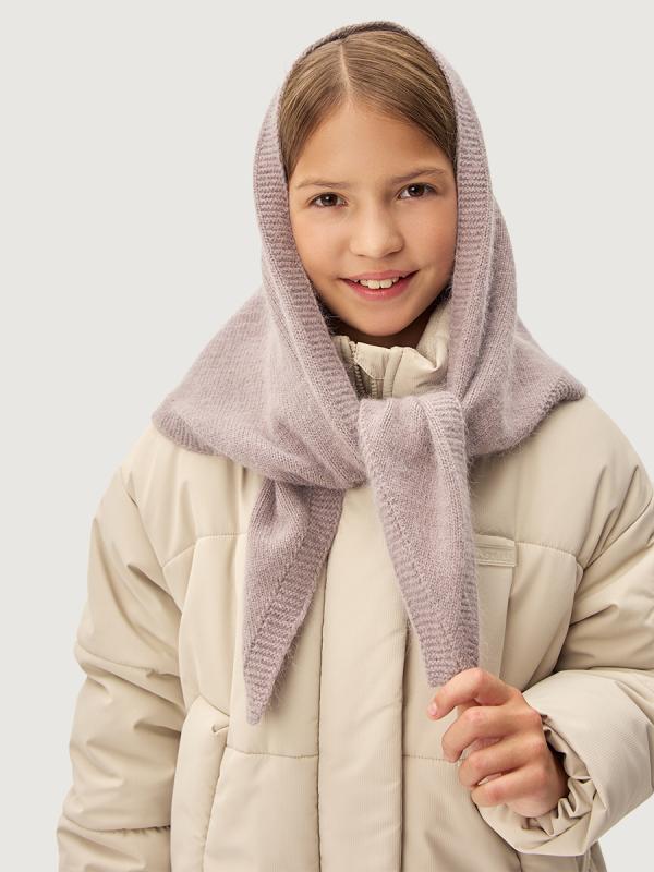 картинка Шарф косынка для девочки NIKASTYLE 17з16625 Какао от магазина детских товаров ALiSa