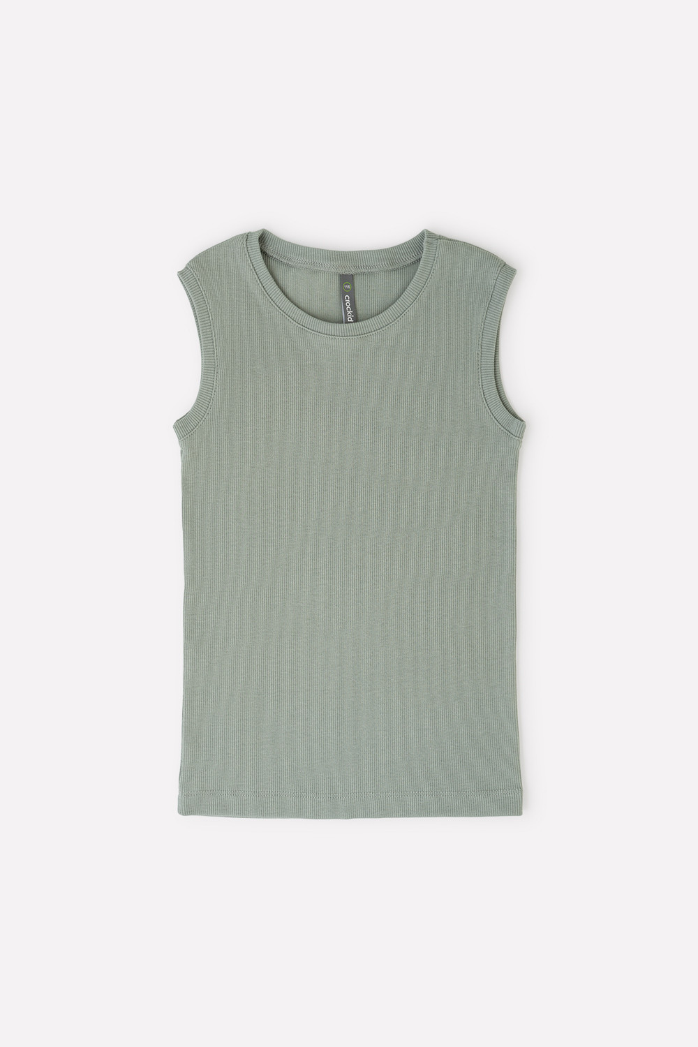 картинка Майка для мальчика Crockid К 301749 зеленый чай от магазина детских товаров ALiSa