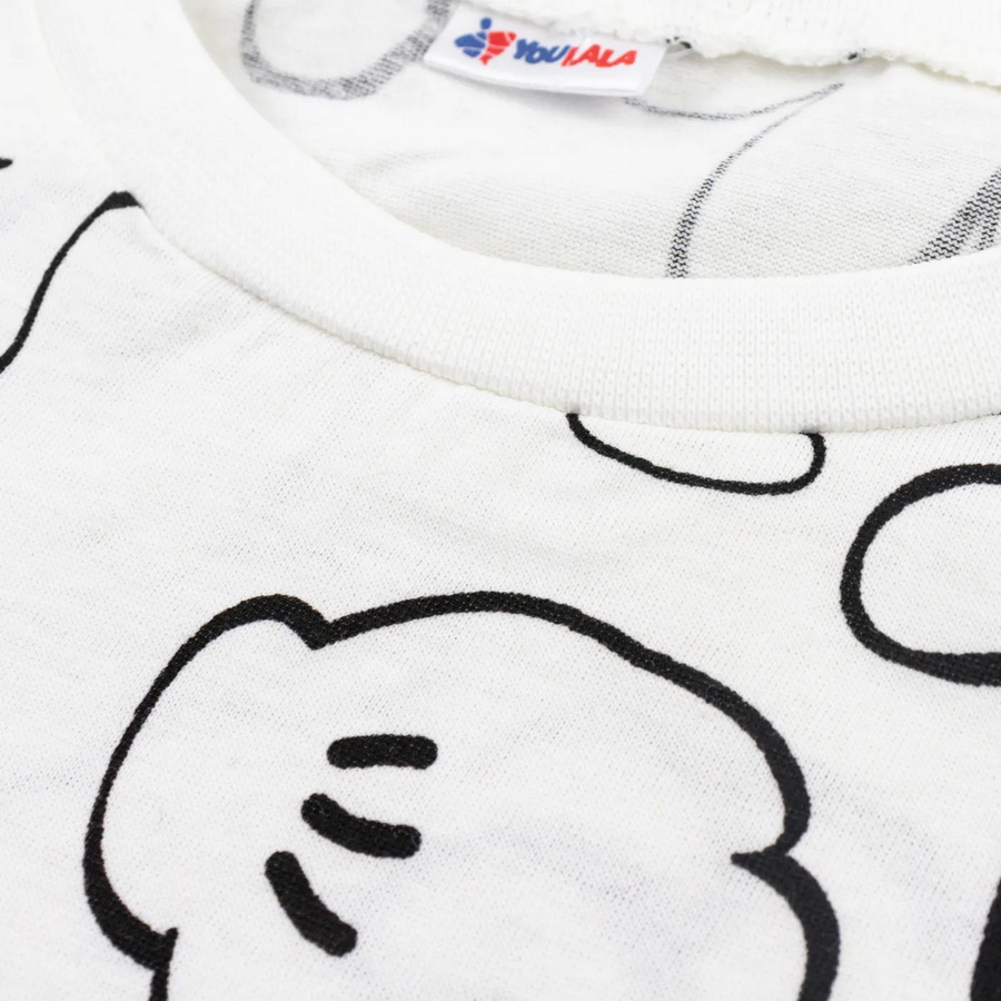 картинка Футболка для мальчика Youlala 0954102613 Молочный от магазина детских товаров ALiSa