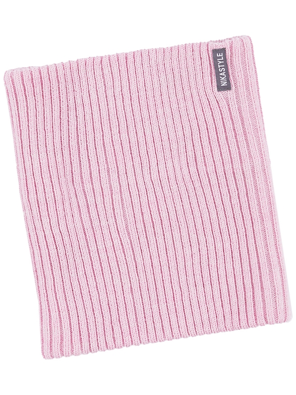 картинка Снуд для девочки NIKASTYLE 17з15624 Светло розовый от магазина детских товаров ALiSa