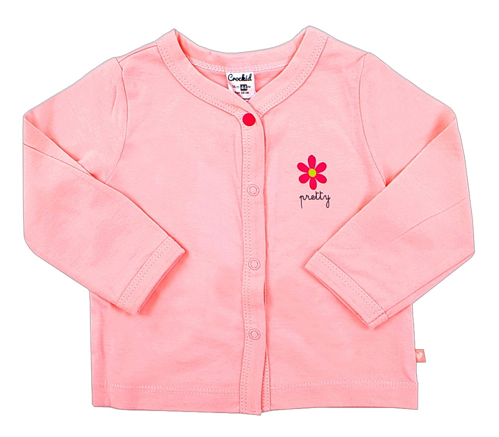 картинка Кофточка для девочки Crockid К 300059 светлый лосось от магазина детских товаров ALiSa