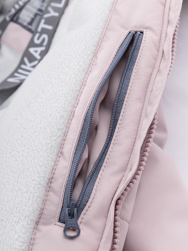 картинка Парка зимняя для девочки NIKASTYLE 5з3824 Пудра от магазина детских товаров ALiSa