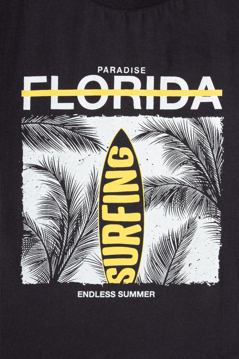 картинка Футболка для мальчика Crockid К 301619 угольный серый к1279 от магазина детских товаров ALiSa