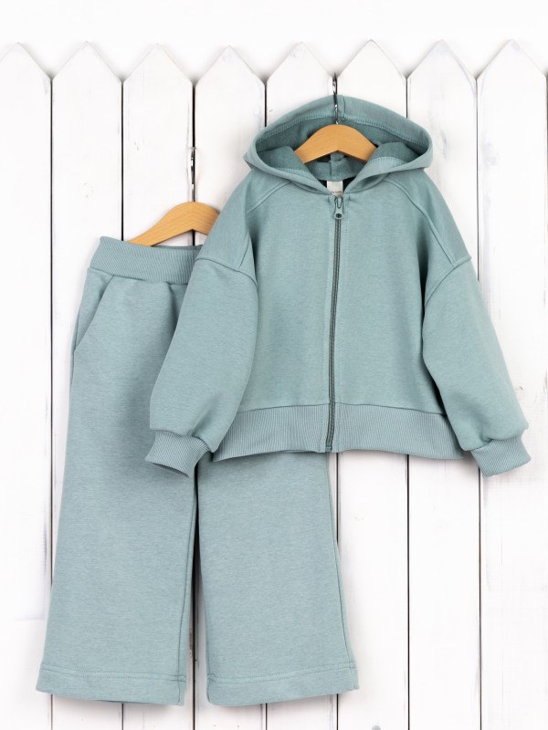 картинка Комплект для девочки Baby Boom КД536/3-Ф Пыльная мята Б118 от магазина детских товаров ALiSa