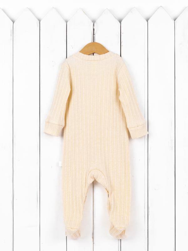 картинка Комбинезон на стопе Baby Boom К392/1-Р Ажурная рибана Экрю я734 от магазина детских товаров ALiSa