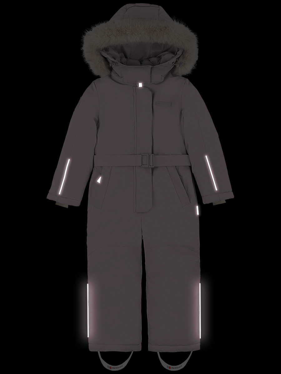 картинка Комбинезон зимний для девочки NIKASTYLE 8з6424 з24 Пудра от магазина детских товаров ALiSa