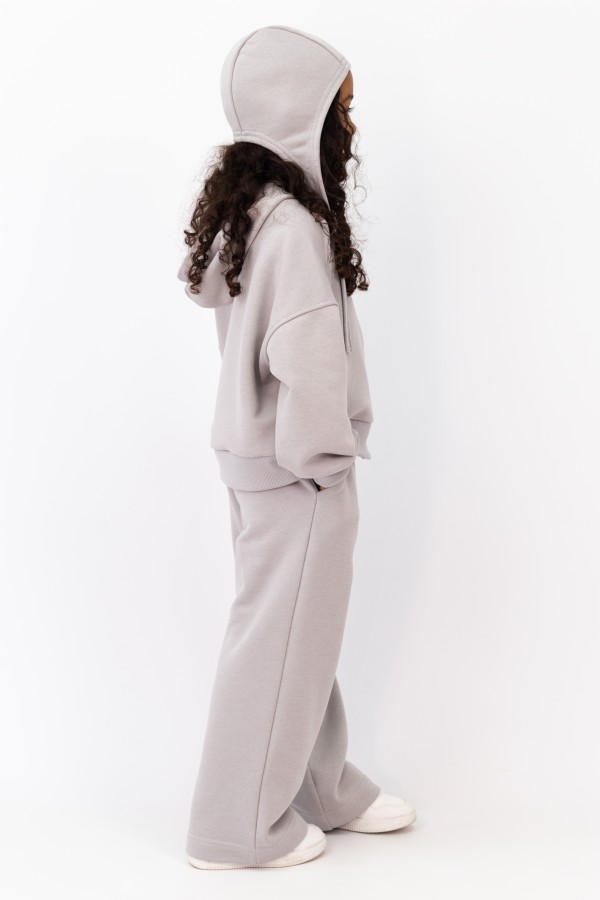 картинка Комплект для девочки Baby Boom КД536/2-Ф Светло-серый Б118 от магазина детских товаров ALiSa