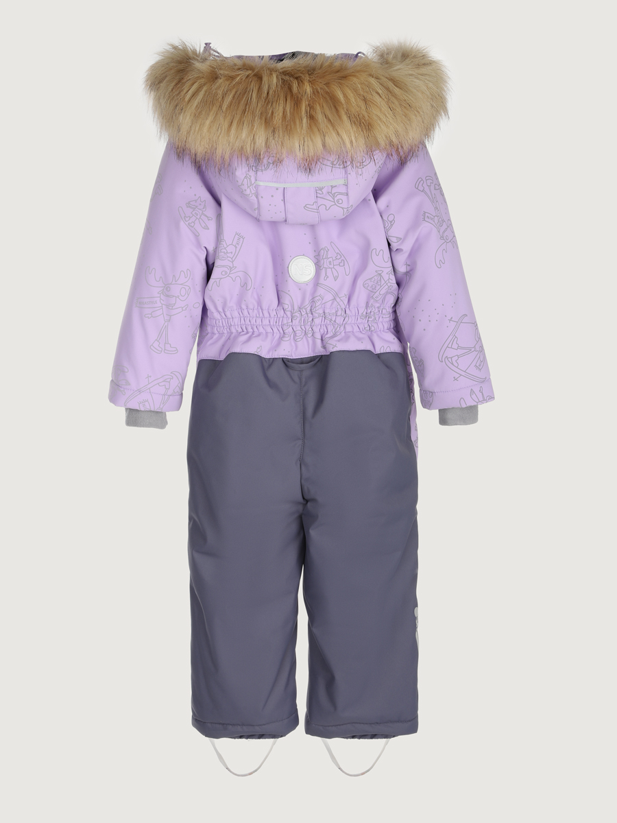 картинка Комбинезон для девочки NIKASTYLE 8з0425 Лаванда Инжир от магазина детских товаров ALiSa