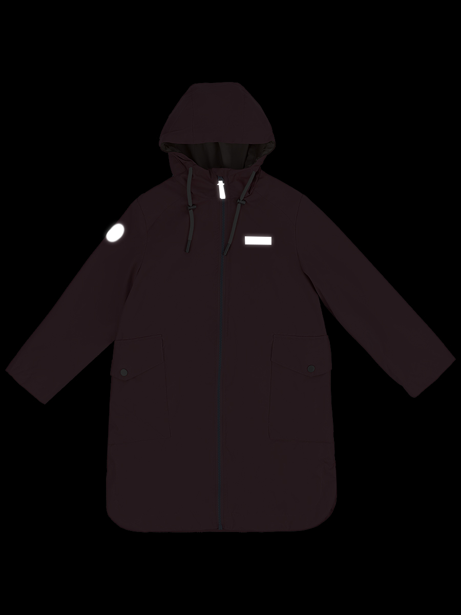 картинка Плащ ветровочный для девочки NIKASTYLE 4л4224 лосось от магазина детских товаров ALiSa