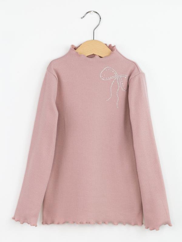 картинка Лонгслив для девочки Baby Boom Ф167/5-К Пудра от магазина детских товаров ALiSa