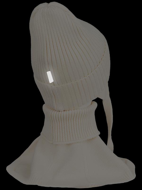 картинка Комплект шапка манишка для девочки NIKASTYLE 12з16025 Молоко от магазина детских товаров ALiSa