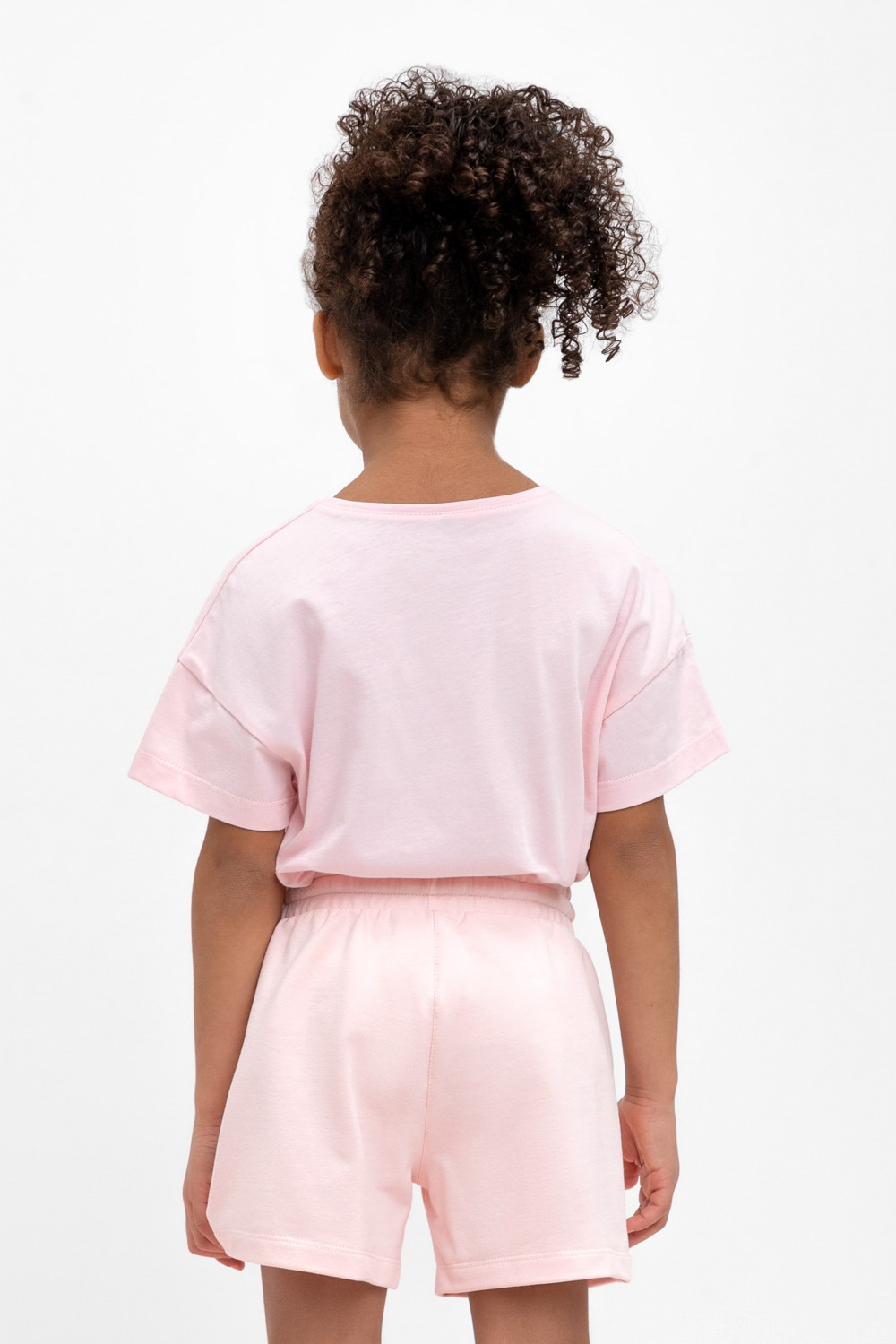 картинка Футболка для девочки Crockid КР 302434 светлый лосось к473 от магазина детских товаров ALiSa