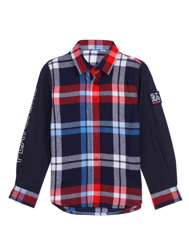 картинка Рубашка текстильная для мальчика PL 32312275 (regular fit) п201 от магазина детских товаров ALiSa