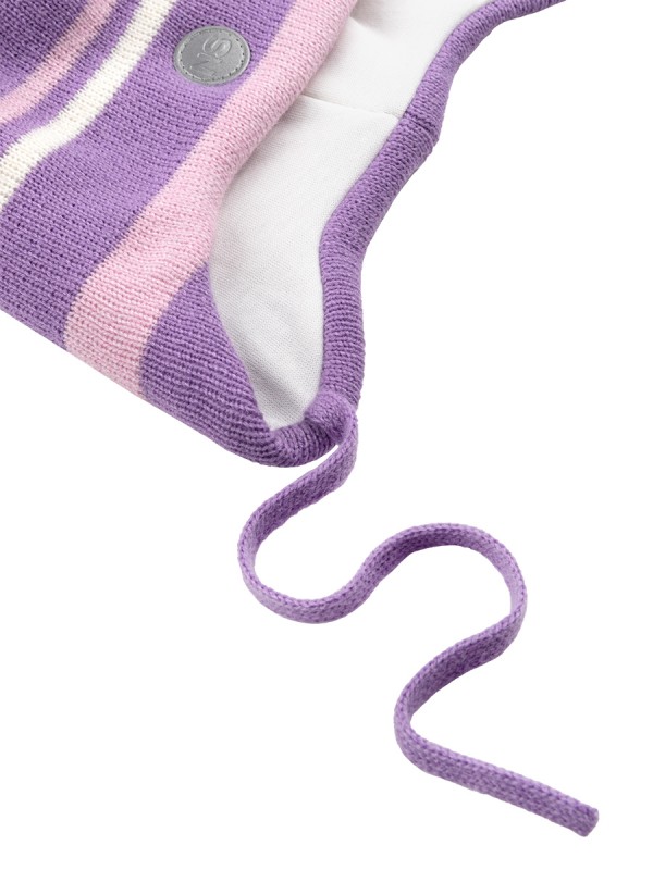 картинка Шапка утепленная для девочки NIKASTYLE 11з15424 Фиалка светло-розовый от магазина детских товаров ALiSa