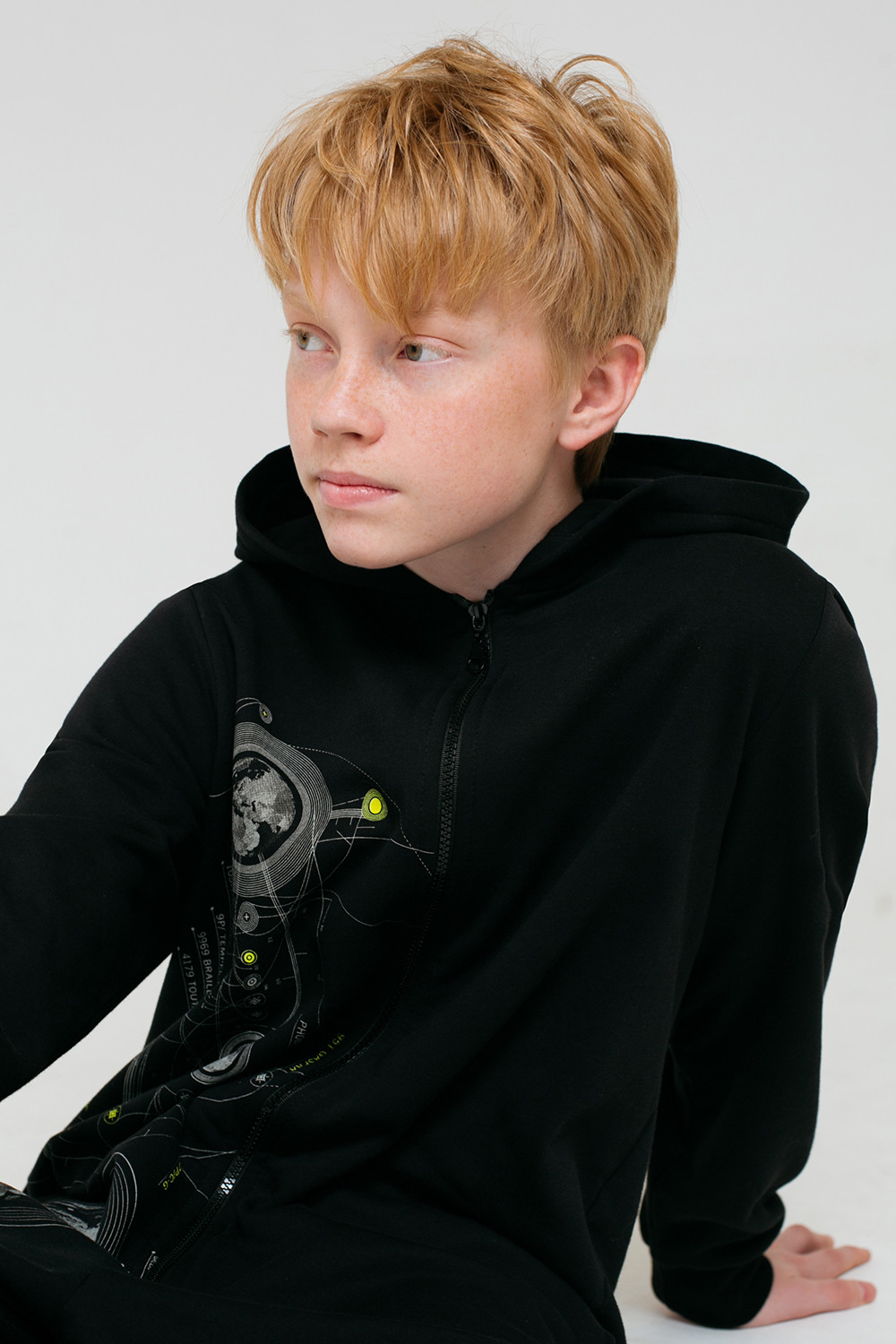 картинка Комбинезон для мальчика КБ 6396 черный к56 от магазина детских товаров ALiSa