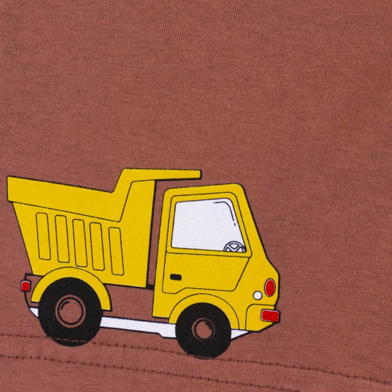 картинка Шорты для мальчика YLA 0613101403 Коричневый самосвал от магазина детских товаров ALiSa