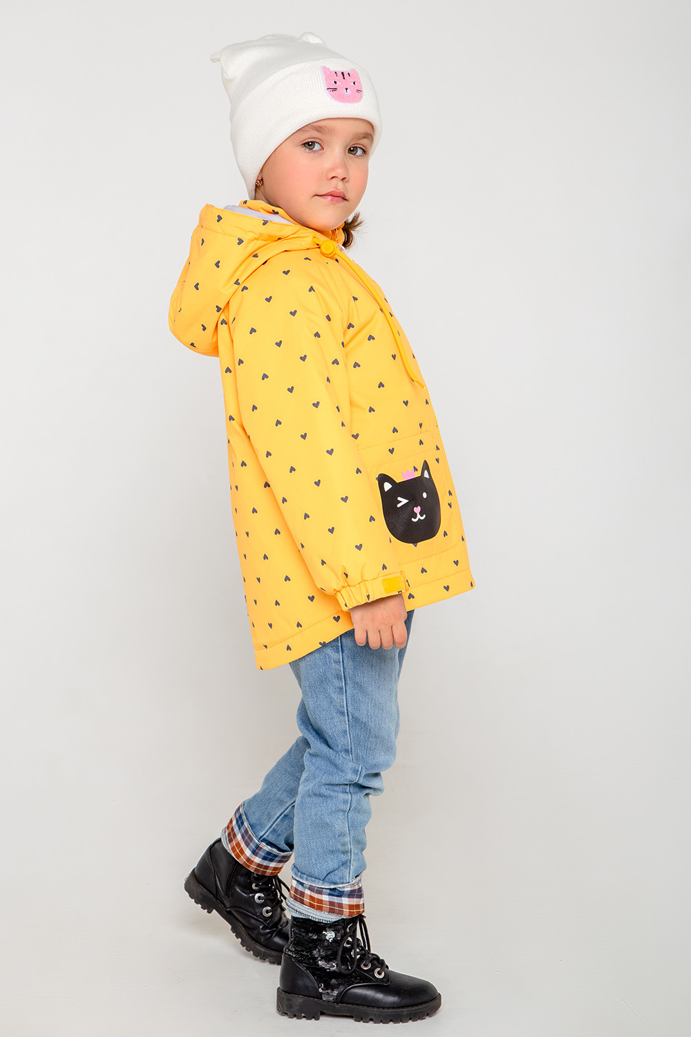 картинка Куртка утепленная для девочки Crockid ВК 32100/н/3 ГР от магазина детских товаров ALiSa