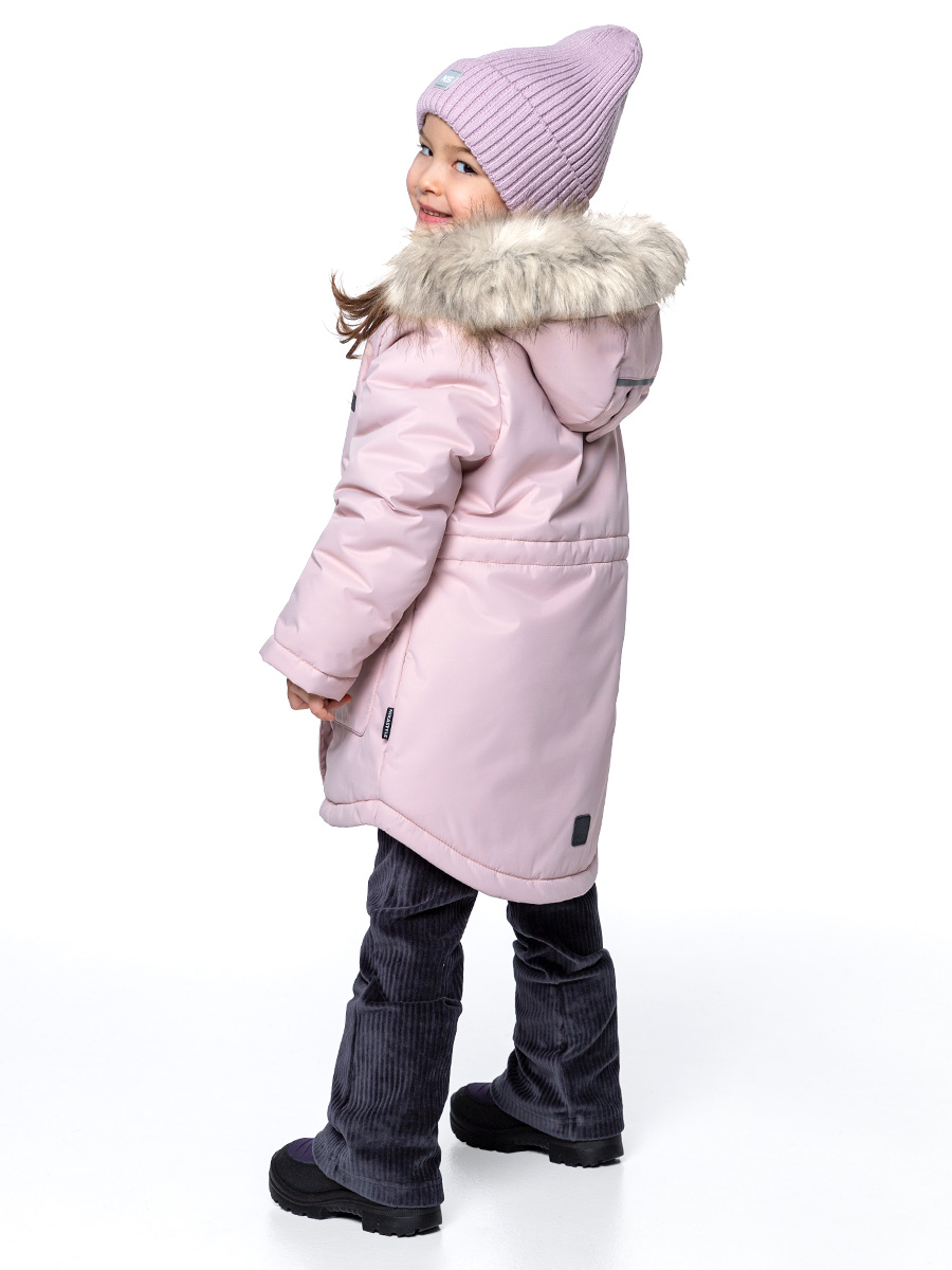 картинка Куртка зимняя для девочки NIKASTYLE 4з3624 Пудра от магазина детских товаров ALiSa