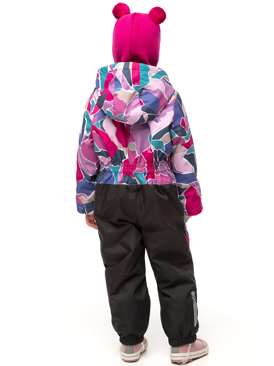 картинка Комбинезон утеплённый для девочки NIKASTYLE 8м1225 Ягода черный от магазина детских товаров ALiSa