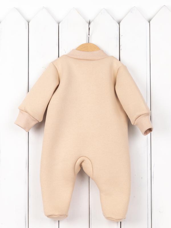 картинка Комбинезон на стопе Baby Boom К381/4-Ф Мишка молочно-бежевый от магазина детских товаров ALiSa