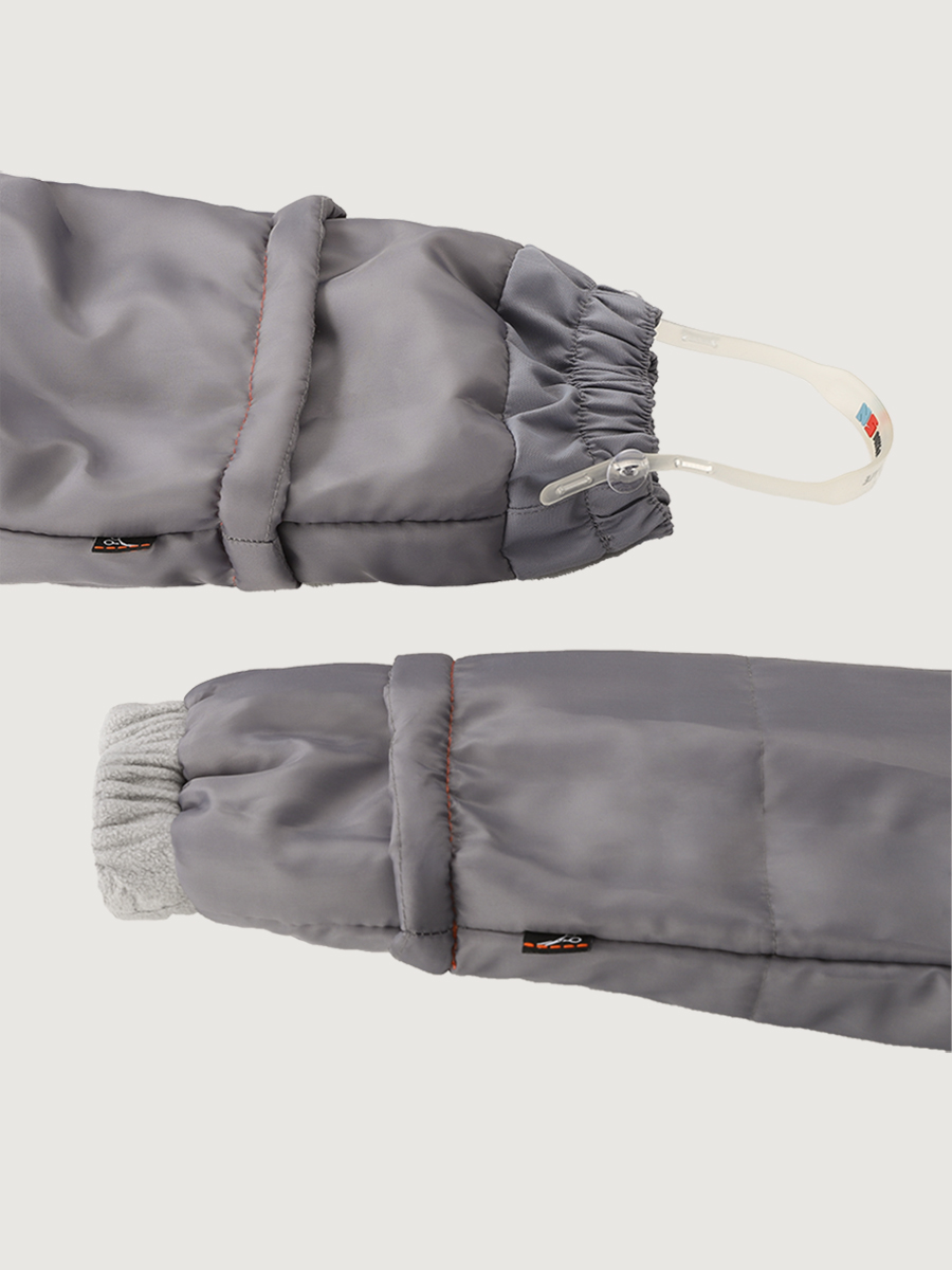 картинка Комбинезон утеплённый для девочки NIKASTYLE 8м0625 Розовый серый от магазина детских товаров ALiSa