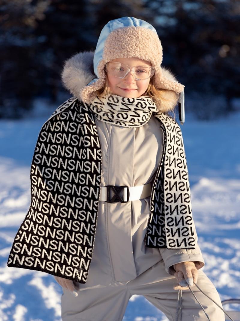 картинка Шарф детский NIKASTYLE 17з16925 Черный от магазина детских товаров ALiSa